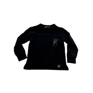 American Kids AK Goodbye T-Shirt in Black